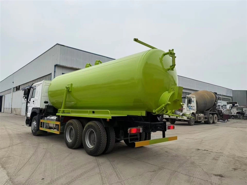Howo 20 Cubic Meter 6*4 Sewage Suction Truck